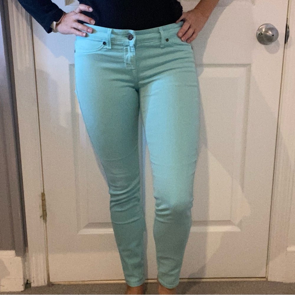 Mint green Rich & Skinny jeans